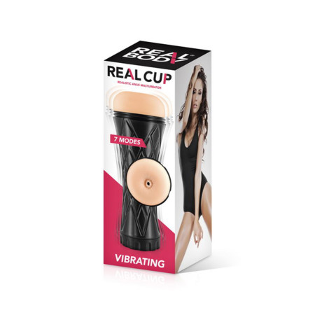 Masturbateur vibrant anus réaliste Real Body - CC5142010010