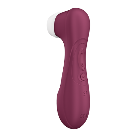 Stimulateur de clitoris 2 embouts avec techonologie Liquid Air Pro 2 Generation 3 rouge USB Satisfyer - CC597814