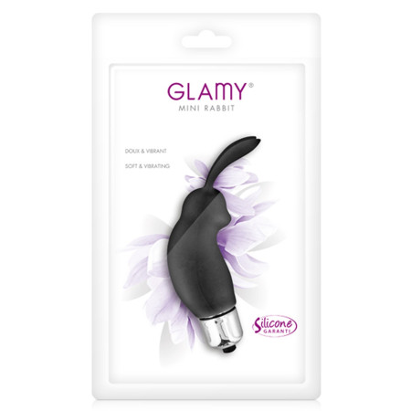 Stimulateur de clitoris vibrant noir rabbit - CC5730010010