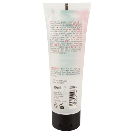 Lubrifiant à base d'eau arôme pastèque 80 ml - R626287