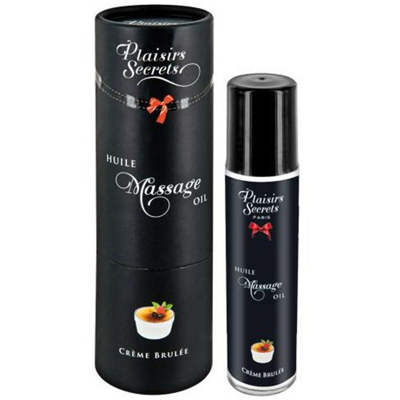 Huile de massage comestible crème brûlée 59ml - CC826005