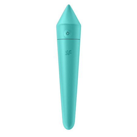 Vibromasseur connecté turquoise USB Ultra Power Bullet 8 Satisfyer - CC597744