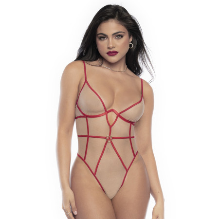 Body String chair et rouge  - MAL8817RED